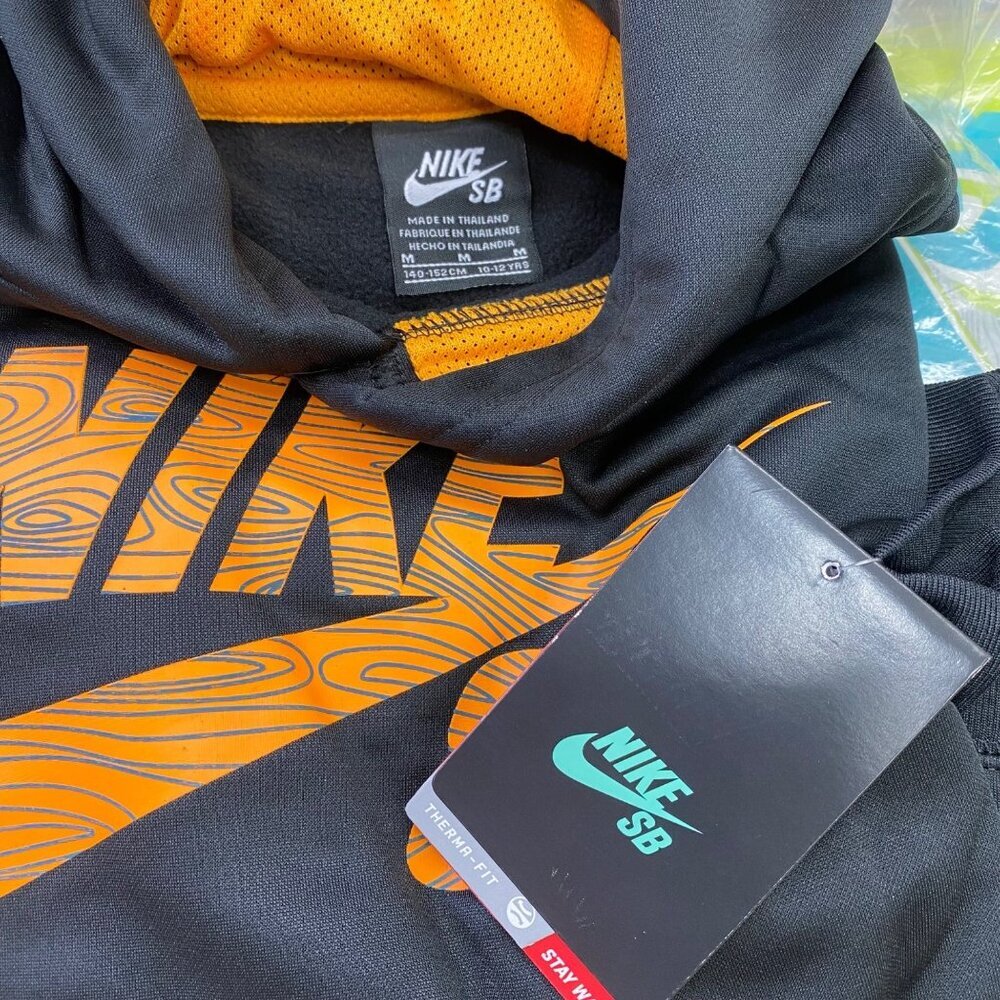 NIKE SB BOYS THERMA-FIT PULL OVER HOODIE MD NWT - Picture 7 of 7
